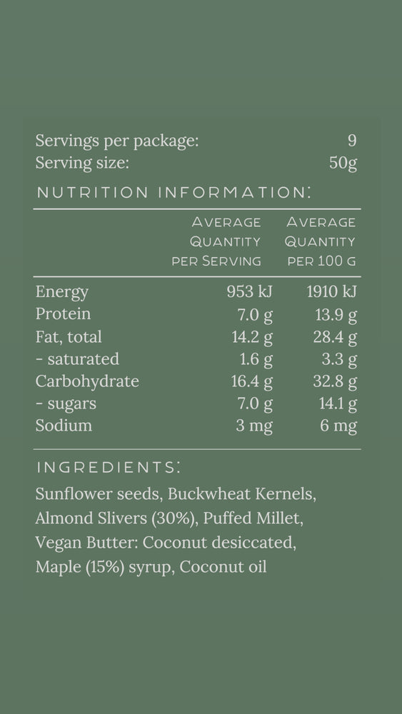 
                  
                    VEGAN MAPLE & ALMOND CLUSTERS
                  
                