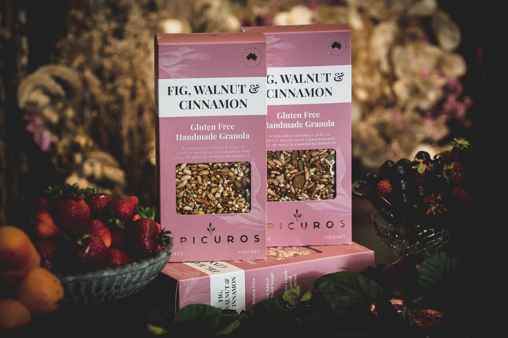 
                  
                    FIG, WALNUT & CINNAMON GRANOLA
                  
                